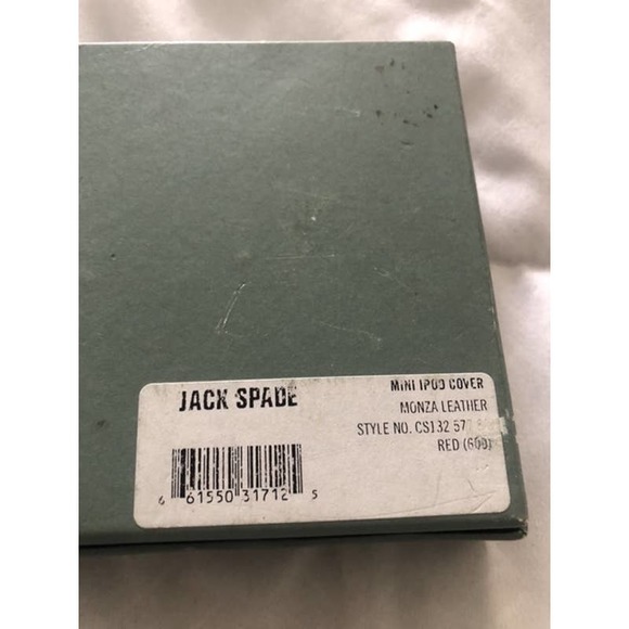 JACK SPADE Mini IPod Case Chocolate #661550317118 - Picture 4 of 6